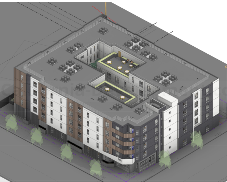 Multi-Family Residential Building – W Adams Boulevard, Los Angeles